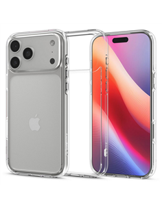 Husă Spigen Ultra Hybrid pentru Apple iPhone 17 Pro Max, Crystal Clear