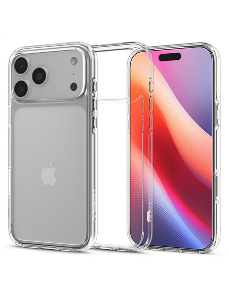 Husă Spigen Ultra Hybrid pentru Apple iPhone 17 Pro Max, Crystal Clear