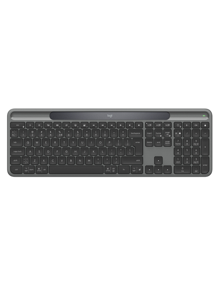 Tastatură Logitech Signature Slim Solar K980, Fără fir, Grafit