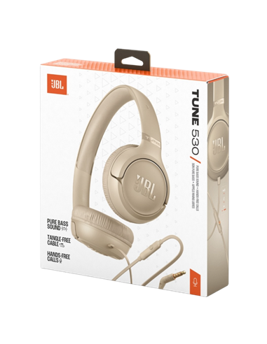 Căști JBL T530, Bej