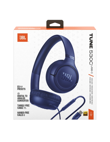 Căști JBL T530C, Albastru