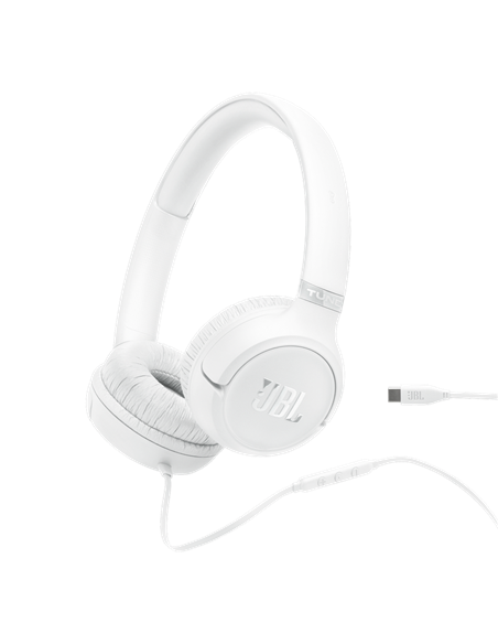 Căști JBL T530C, Alb