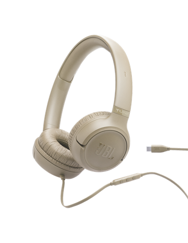 Căști JBL T530C, Bej
