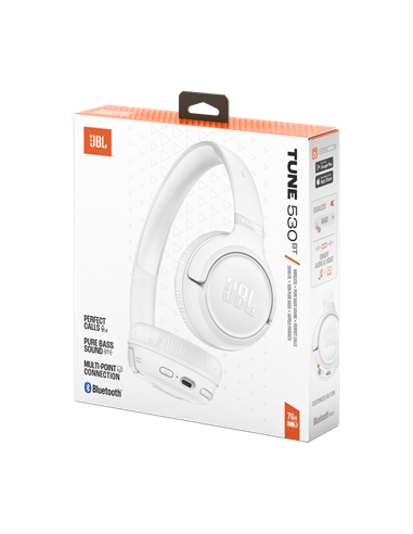 Căști JBL Tune 530BT, Alb