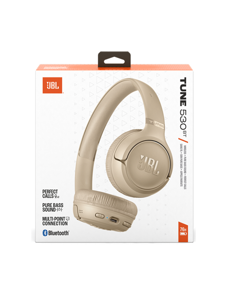 Наушники JBL Tune 530BT, Бежевый