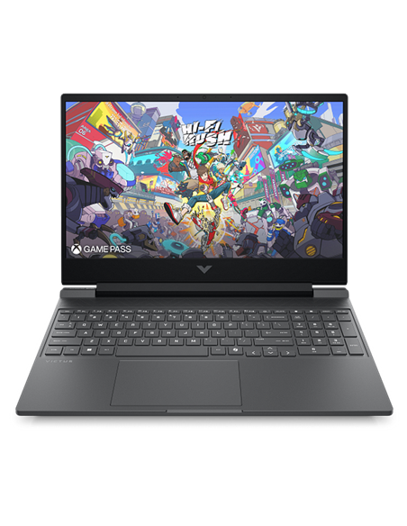 Laptop Gaming 15,6" HP Victus 15, Mica Silver, AMD Ryzen 7 260, 16GB/1024GB, FreeDOS