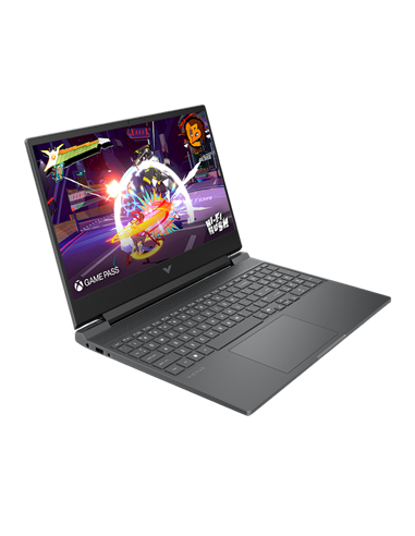 Игровой ноутбук 15,6" HP Victus 15, Mica Silver, AMD Ryzen 7 260, 16Гб/1024Гб, FreeDOS