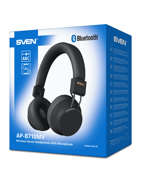 Наушники SVEN AP-B710MV, Чёрный