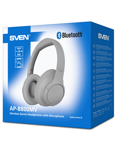 Наушники SVEN AP-B800MV, Серый