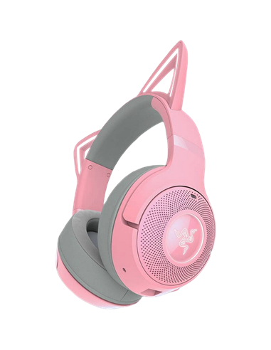 Игровая Гарнитура Razer Kraken Kitty V2, Беспроводной/Проводной, Розовый