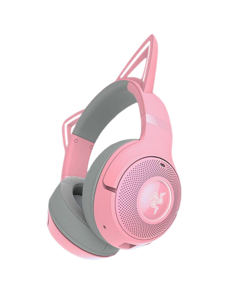 Игровая Гарнитура Razer Kraken Kitty V2, Беспроводной/Проводной, Розовый