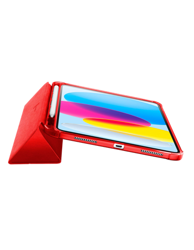 Чехол для планшета Cellularline Folio для Apple iPad 10.9 (2022), 10,9", Красный