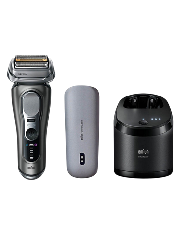 Электробритва мужская Braun Series 9 Pro+ 9675cc, Серебристый
