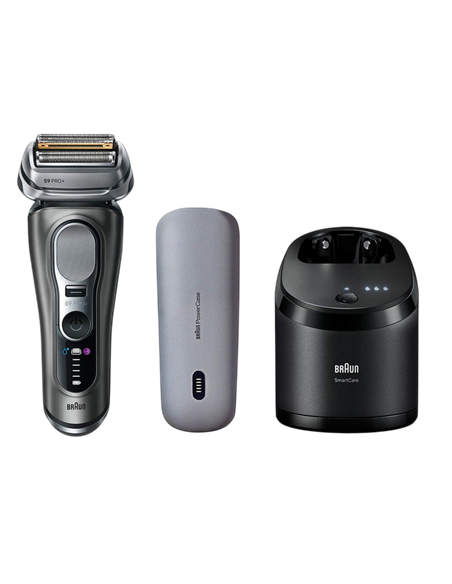Электробритва мужская Braun Series 9 Pro+ 9675cc, Серебристый