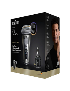 Aparat de ras electric Braun Series 9 Pro+ 9675cc, Argintiu 2
