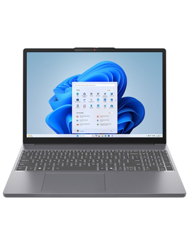 Ноутбук 15,3" Lenovo IdeaPad Slim 3 15ARP10, Luna Grey, AMD Ryzen 7 170, 16Гб/512Гб, Без ОС