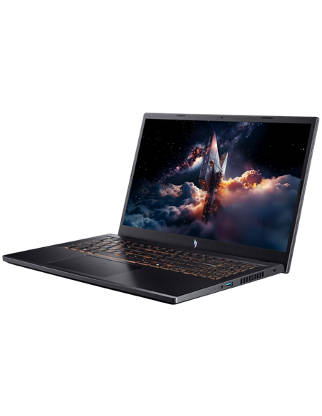 Игровой ноутбук 15,6" Acer Nitro V 15 AI ANV15-42, Obsidian Black, AMD Ryzen 7 7445HS, 16Гб/512Гб, Linux eShell
