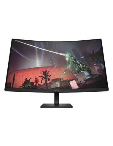 31,5" Игровой монитор HP OMEN 32c, VA 2560x1440 WQHD, Чёрный
