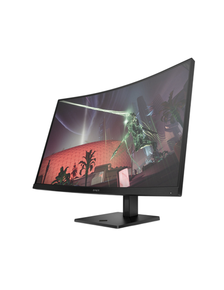 31,5" Monitor Gaming HP OMEN 32c, VA 2560x1440 WQHD, Negru