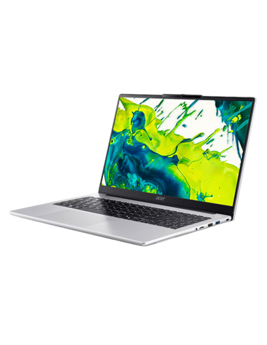 Laptop 15,6" Acer Aspire Lite 15 AL15-45P, Light Silver, AMD Ryzen 7 5825U, 16GB/512GB, Linux eShell