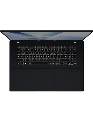 Laptop 18" ASUS Vivobook 18 M1807GA, Quiet Blue, AMD Ryzen AI 7 445, 32GB/1024GB, Fără SO