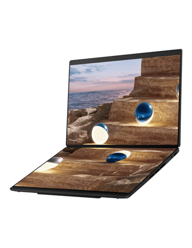 Laptop 14" ASUS Zenbook DUO UX8407AA, Moher Gray, Intel Core Ultra 9 386H, 32GB/1024GB, Windows 11 Home