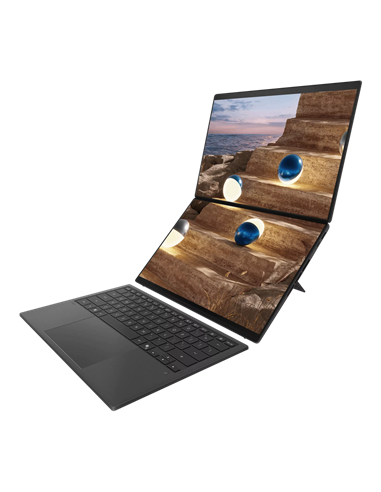Laptop 14" ASUS Zenbook DUO UX8407AA, Moher Gray, Intel Core Ultra 9 386H, 32GB/1024GB, Windows 11 Home