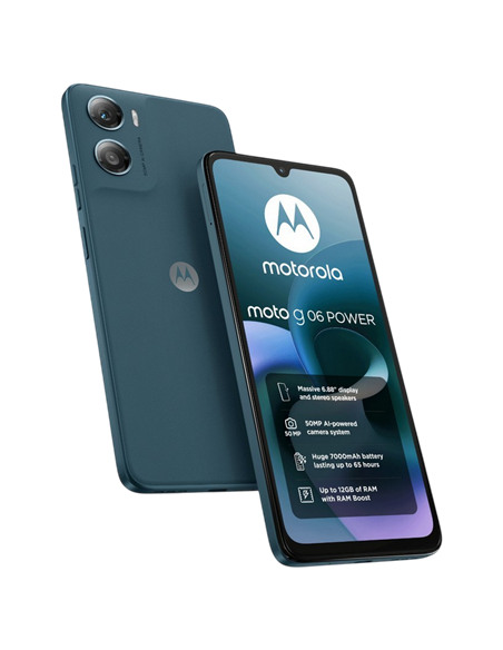 Smartphone Motorola Moto G06 Power, 4GB/256GB, Tapestry