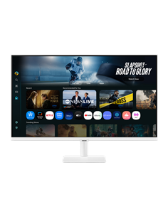 32" Monitor Samsung S32FM703, VA 3840x2160 4K UHD, Alb