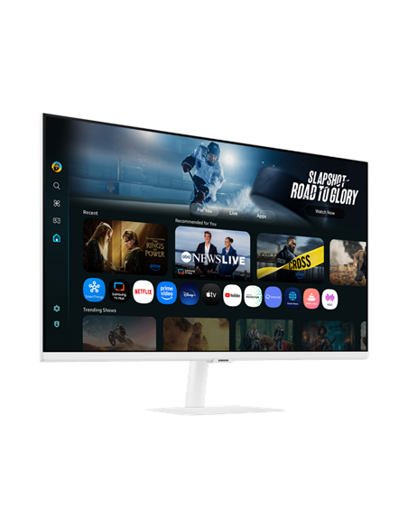 32" Monitor Samsung S32FM703, VA 3840x2160 4K UHD, Alb