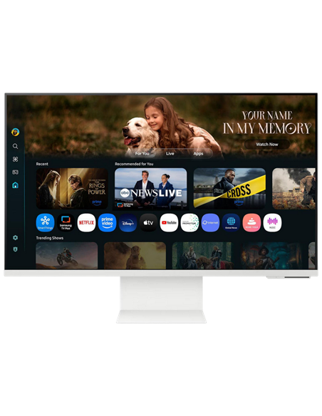 32" Монитор Samsung S32FM803, VA 3840x2160 4K UHD, Белый