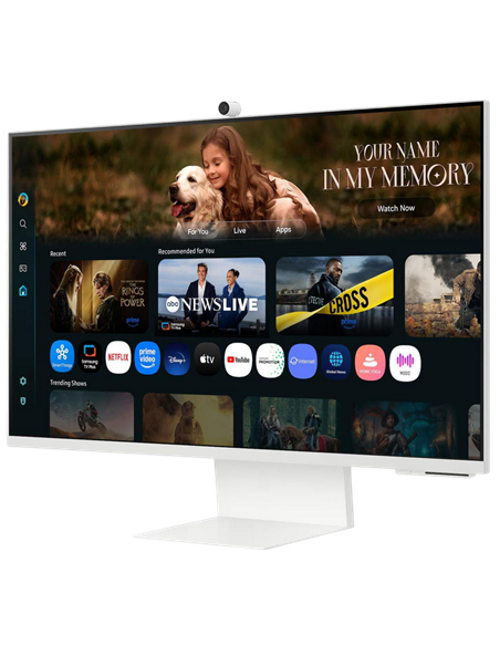 32" Monitor Samsung S32FM803, VA 3840x2160 4K UHD, Alb