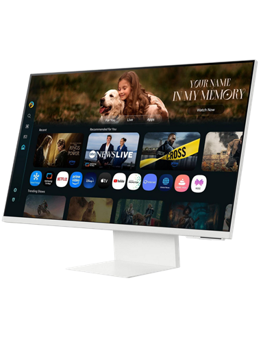 32" Monitor Samsung S32FM803, VA 3840x2160 4K UHD, Alb