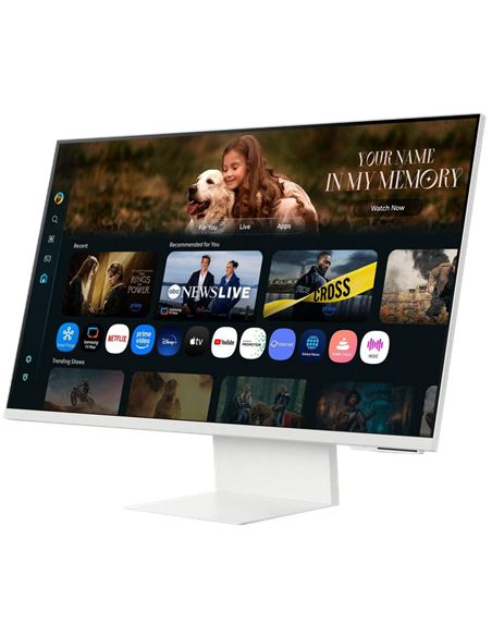 32" Monitor Samsung S32FM803, VA 3840x2160 4K UHD, Alb