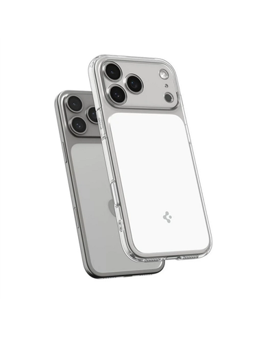 Чехол Spigen Ultra Hybrid "T" Mag Safe для Apple iPhone 17 Pro, Глянцевый Белый