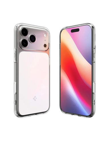Husă Spigen Ultra Hybrid "T" Mag Safe pentru Apple iPhone 17 Pro, Alb Lucios