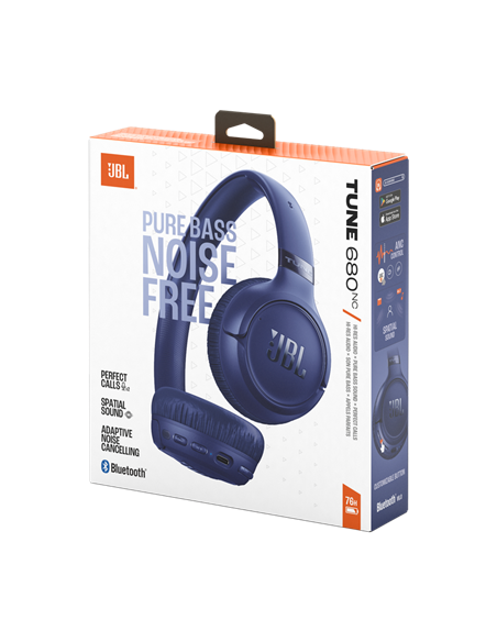 Căști JBL Tune 680NC, Albastru