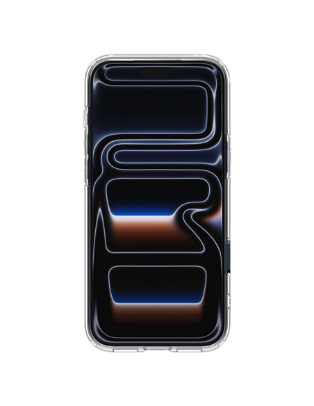 Husă Spigen Ultra Hybrid MagSafe pentru Apple iPhone 17 Pro Max, Clear Deep Blue