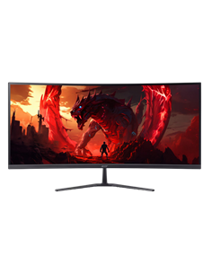 34" Игровой монитор Acer ED340CURX0BMIIPX, VA 3440x1440 WQHD, Чёрный