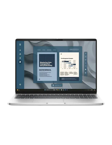 Ноутбук для бизнеса 16" DELL Dell Pro PC16255, Platinum Silver, AMD Ryzen AI 7 PRO 350, 32Гб/512Гб, Windows 11 Pro