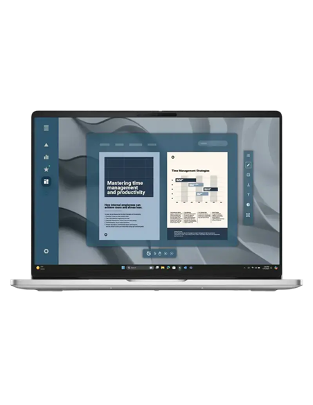 Ноутбук для бизнеса 16" DELL Dell Pro PC16255, Platinum Silver, AMD Ryzen AI 7 PRO 350, 32Гб/512Гб, Windows 11 Pro