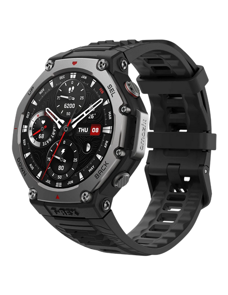 Ceas inteligent Xiaomi Amazfit T-Rex 3, 48mm, Onyx
