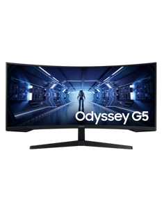 34" Monitor Gaming Samsung C34G55TW, VA 3440x1440 WQHD, Negru