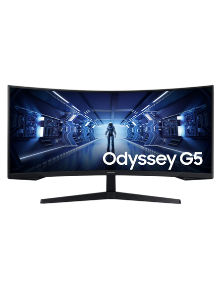 34" Игровой монитор Samsung C34G55TW, VA 3440x1440 WQHD, Чёрный
