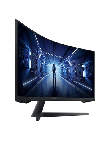 34" Игровой монитор Samsung C34G55TW, VA 3440x1440 WQHD, Чёрный