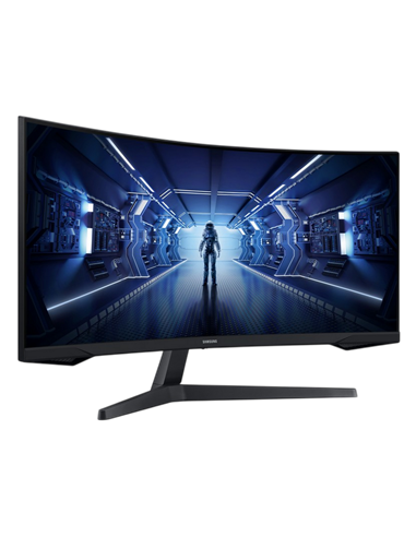 34" Игровой монитор Samsung C34G55TW, VA 3440x1440 WQHD, Чёрный