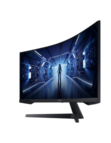 34" Игровой монитор Samsung C34G55TW, VA 3440x1440 WQHD, Чёрный