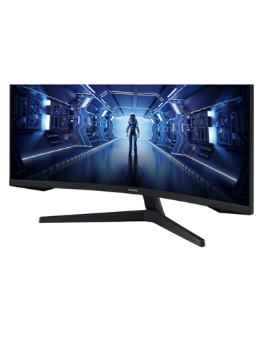 34" Игровой монитор Samsung C34G55TW, VA 3440x1440 WQHD, Чёрный