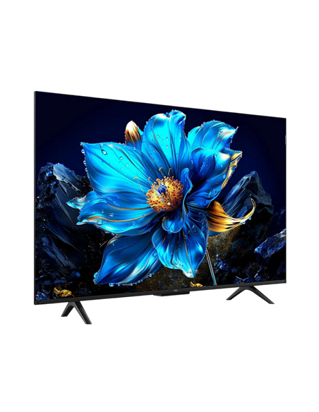 43" QLED SMART Телевизор TCL 43T69C, 3840x2160 4K UHD, Google TV, Черный