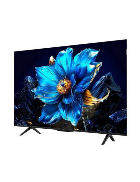 43" QLED SMART TV TCL 43T69C, 3840x2160 4K UHD, Google TV, Negru